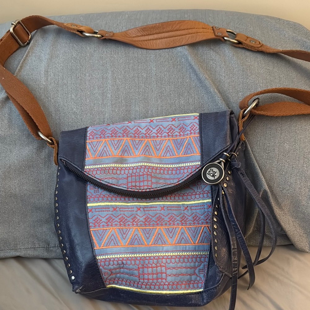 The Sak- Patterned Shoulder Bag